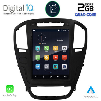 DIQ BX 2914_CPA TESLA STYLE for OPEL INSIGNIA mod. 2008-2013