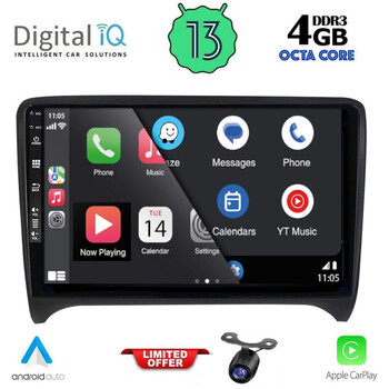 DIQ BXD 6009_CPA (9inc) MULTIMEDIA TABLET for AUDI TT  mod. 2007-2015