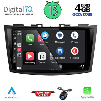 DIQ BXD 6685_CPA (9inc) MULTIMEDIA TABLET for SUZUKI SWIFT mod. 2011-2016
