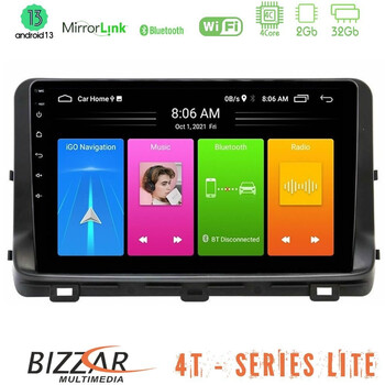 Bizzar 4t Series kia Ceed 2018-2023 4core Android13 2+32gb Navigation Multimedia Tablet 9" u-lvb-Ki1259