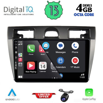 DIQ BXD 6153_CPA (9inc) MULTIMEDIA TABLET for FORD FIESTA mod. 2005-2008