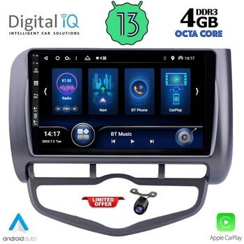 DIQ BXD 6210_CPA A/C (9inc) MULTIMEDIA TABLET for HONDA JAZZ mod. 2002-2008