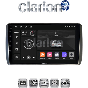 CLARION GL31885 Οθόνη OEM Multimedia Αυτοκινήτου για Toyota Urban - IST 2007 > 2016 (CarPlay/AndroidAuto/BT/GPS/WIFI/GPRS) electriclife