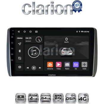 CLARION GL72885 Οθόνη OEM Multimedia Αυτοκινήτου για Toyota Urban - IST 2007 > 2016 (CarPlay/AndroidAuto/BT/GPS/WIFI/GPRS) electriclife