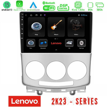 Lenovo car pad Mazda 5 2004-2010 4core Android 13 2+32gb Navigation Multimedia Tablet 9" u-len-Mz0754