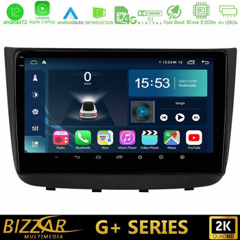 Bizzar g+ Series Mercedes Vito/viano 2003-2006 8core Android12 6+128gb Navigation Multimedia Tablet 10" u-g-Mb1632