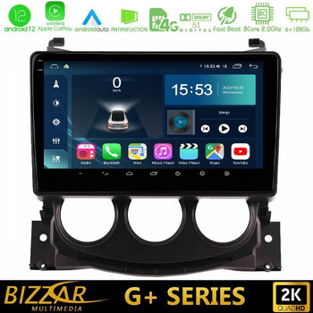Bizzar g+ Series Nissan 370z 2009-2013 8core Android12 6+128gb Navigation Multimedia Tablet 9" u-g-Ns2078