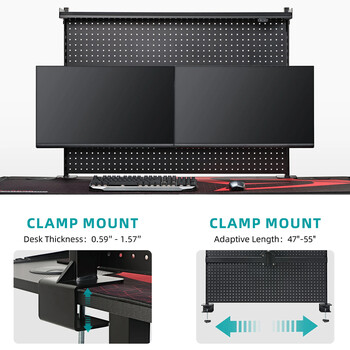 Pegboard Αξεσουάρ Γραφείων - Eureka Ergonomic APRB-01B-US