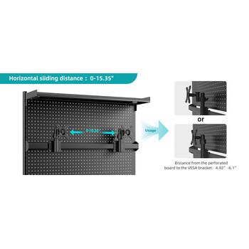 Pegboard Αξεσουάρ Γραφείων - Eureka Ergonomic APRB-01B-US