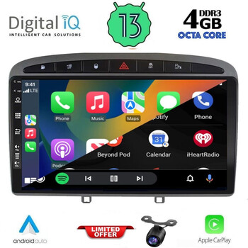 DIQ BXD 6513_CPA (9inc) MULTIMEDIA TABLET for PEUGEOT 308 mod. 2007-2012 - RCZ mod. 2009-2015