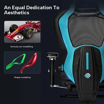 Gaming Καρέκλα - Eureka Ergonomic® ERK-GC05-BU