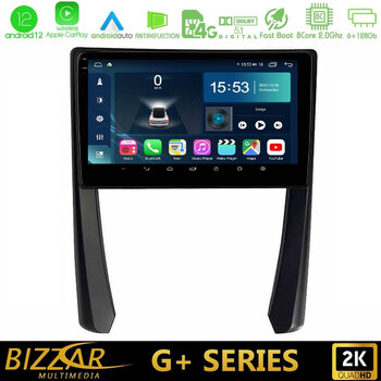 Bizzar g+ Series Porsche 911/cayman/boxster 8core Android12 6+128gb Navigation Multimedia Tablet 9" u-g-Pc2268