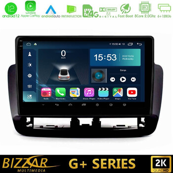 Bizzar g+ Series Seat Ibiza 2012-2015 8core Android12 6+128gb Navigation Multimedia Tablet 9" u-g-St1832bl