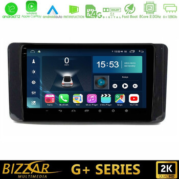 Bizzar g+ Series Skoda Kamiq 2019-2022 8core Android12 6+128gb Navigation Multimedia Tablet 9" u-g-Sk1131