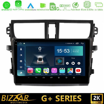 Bizzar g+ Series Suzuki Celerio 2014-2020 8core Android12 6+128gb Navigation Multimedia Tablet 9" u-g-Sz0537