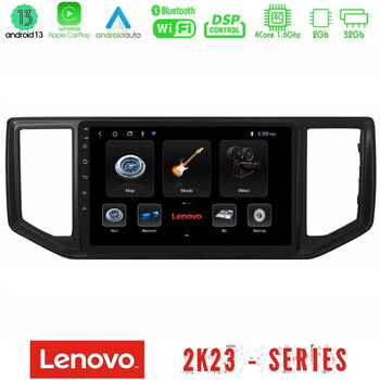 Lenovo car pad vw Amarok 2017-2022 4core Android 13 2+32gb Navigation Multimedia Tablet 9" u-len-Vw1136