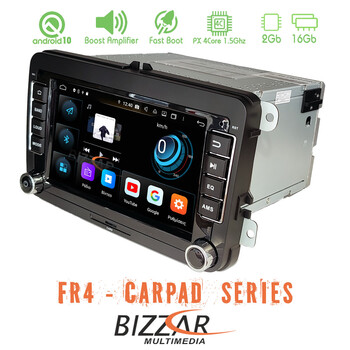 Bizzar fr4 Series vw Group 7&quot; Deckless Android 10 4core Multimedia Station u-bl-r4-Vw70