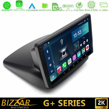 Bizzar g+ Series Fiat Doblo 2002 – 2009 8core Android12 6+128gb Navigation Multimedia Tablet 9" u-g-Ft1892
