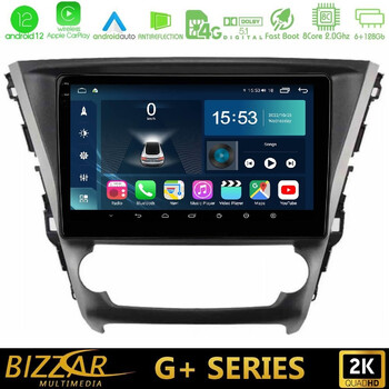 Bizzar g+ Series Toyota Avensis 2015-2018 8core Android12 6+128gb Navigation Multimedia Tablet 9" u-g-Ty1319
