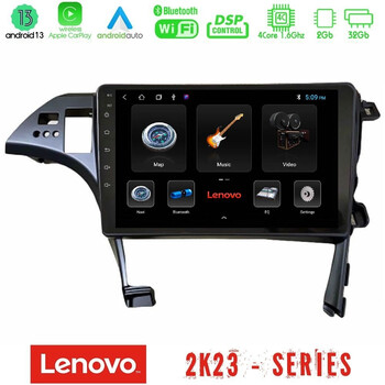 Lenovo car pad Toyota Prius 2010-2015 4core Android 13 2+32gb Navigation Multimedia Tablet 9" u-len-Ty1082