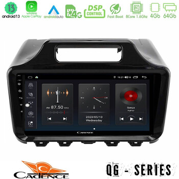 Cadence qg Series 8core Android13 4+64gb Toyota iq 2008 – 2015 Navigation Multimedia Tablet 9" u-qg-Ty2197