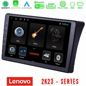 Lenovo car pad Nissan Navara/pathfinder 4core Android 13 2+32gb Navigation Multimedia Tablet 9" u-len-Ns1354