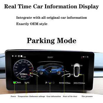 DIGITAL IQ DASH T009_CPA (9inc) DASHBOARD INSTRUMENT PANEL OEM for TESLA 3 & Y