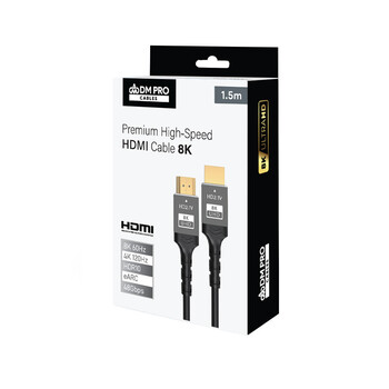 DM-HC210-3 . Καλώδιο HDMI 3m 8K Premium DM PRO