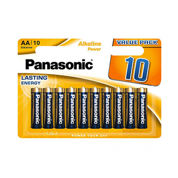 PAN-LR03APB-10 . Panasonic αλκαλικές μπαταρίες ΑΑA LR03APB/10BW Power Bronze