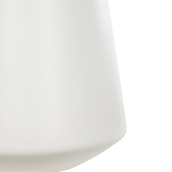 GloboStar® Artificial Garden CONSOLI 21287 Διακοσμητική Κεραμική Γλάστρα Μπεζ Μ14 x Π14 x Υ25cm