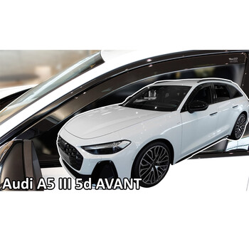 ΑΝΕΜ.SET10284 ΑΝΕΜΟΘΡΑΥΣΤΕΣ ΓΙΑ AUDI A5 B10 5D 2024+ ΣΕΤ ΑΥΤΟΚΙΝΗΤΟΥ ΑΠΟ ΕΥΚΑΜΠΤΟ ΦΙΜΕ ΠΛΑΣΤΙΚΟ HEKO - 4 ΤΕΜ.