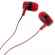LAMTECH HANDSFREE WITH MIC 3,5MM JACK RED