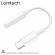 LAMTECH TYPE-C ADAPTER CABLE AUDIO JACK 3,5MM WHITE