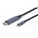 CABLEXPERT USB TYPE-C TO DISPLAYPORT MALE ADAPTER CABLE SPACE GREY RETAIL PACK 1,8M