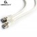 CABLEXPERT FTP CAT6 UTP PATCH CORD WHITE 0.25M