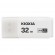 KIOXIA USB 3.0 FLASH STICK 32GB HAYABUSA WHITE U301