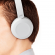 JVC0113 . Ακουστικά JVC HA-S31 WE με μικρόφωνο λευκά