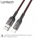 LAMTECH USB TYPE-C DATA CABLE 5A 1,2M BLACK