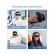 Επαναφορτιζόμενη Συσκευή Μασάζ Ματιών Visual Smart Eye Massager Anlan ALYBAMY01-01