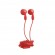 DM-301R . Ακουστικά με Μικρόφωνο Candy REMAX Κόκκινα