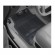 Σετ Μπροστινά και Πίσω Πατάκια Αυτοκινήτου Universal από Καουτσούκ 4 τμχ MWS1314