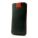 Θήκη Protect Ancus για Apple iPhone SE/5/5S/5C Δέρμα Μαύρη με Κόκκινη Ραφή