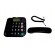 Σταθερό Ψηφιακό Τηλέφωνο Maxcom KXT480 Μαύρο με Οθόνη, Ένδειξη Εισερχόμενης Κλήσης Led και Μεγάλα Πλήκτρα