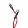 Καλώδιο σύνδεσης Κορδόνι Hoco X39 Titan USB σε Micro-USB Fast Charging 2.4A Κόκκινο 1m