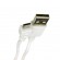 Καλώδιο σύνδεσης Ancus HiConnect USB σε Micro-USB 1A Λευκό 0.60m με Μαύρο Βελούδινο Πουγκί Αποθήκευσης Συσκευών