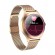 Maxcom Smartwatch FW42 Gold V.4.0 IP68 1.09" 180mAh Ανοξείδωτο Λουράκι Χρυσό