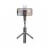 Βάση Στήριξης και Selfie Stick Hoco K16 για Συσκευές 4.7"-6.5" 55mAh, Μήκος 800mm, Μαύρο