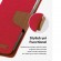 Θήκη Book Goospery Canvas Diary για Apple iPhone 13 Mini Κόκκινο - Καφέ