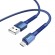 Καλώδιο σύνδεσης Hoco X71 Especial 2.4A USB σε Micro-USB με Εύκαμπτο Βύσμα και Braided Καλώδιο Μπλέ 1m