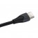 Καλώδιο Σύνδεσης Energizer Bicolor 2.4A USB-C σε USB-C 1.2m Μαύρο